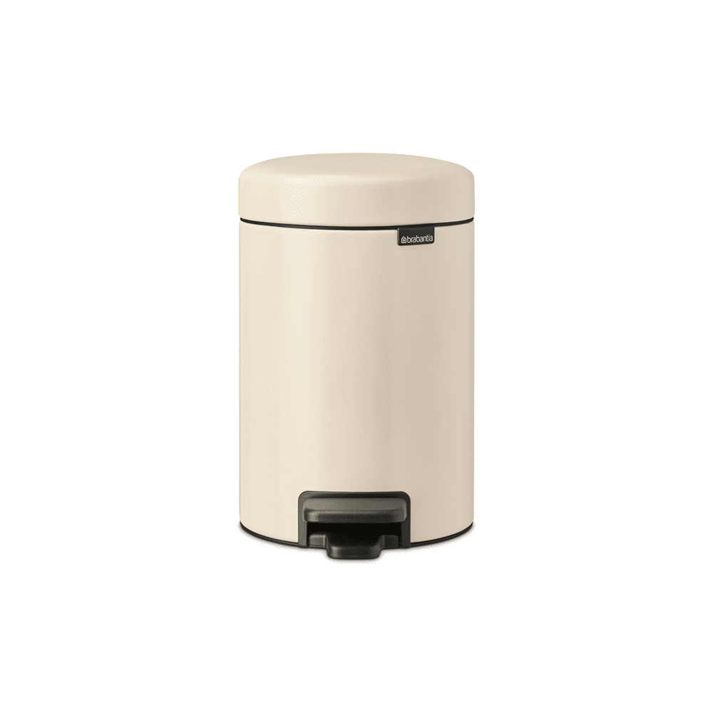 Brabantia - Basurero Pedal Newicon 3 Lt Soft Beige