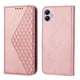 thumbnail image 1 of Funda Flip FOXDOCK para Samsung Galaxy A04E , Estilo Billetera con Diseño Rombo, Correa de Mano y Soporte, Uso Diario, 1 of 6