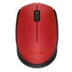 thumbnail image 1 of Mouse Inalambrico Usb Pequeño Oficina M170 Rojo, 1 of 6