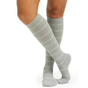 Calcetines Altos De Nailon Comrad - Calcetines De Compresión Graduada De 15-20 Mmhg