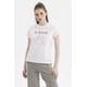 thumbnail image 1 of Polera Mujer Básica Blanco / Rojo, 1 of 4