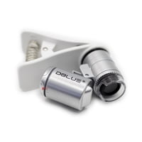 Dblue - Microscopio 60X Celular Con Luz Uv Y Clip - Ps