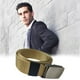 thumbnail image 5 of Cinturón táctico militar de lona elástica para hombre, ideal para senderismo y caza., 5 of 5