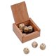 thumbnail image 1 of Caja de Dados de Madera con 8 Dados de Madera para Juegos, 1 of 6