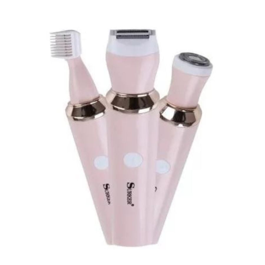 Click Ventas - Kit Depilador Rasurador 3 En 1 Sk-219 Depilador Recargable