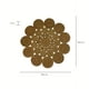 thumbnail image 2 of Alfombra Decorativa Yute Conjunto Circular 120 cms Estilo Boho, 2 of 3