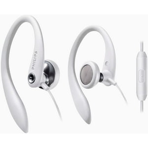 Auriculares Deportivos Philips Para Colocar Sobre La Oreja Con Micrófono Para Deportes, Correr, Gimnasio