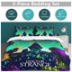 thumbnail image 5 of Doctor Strange Family Bed 3 Piece Set Personalized Bedding Decor for Kids And Teens Anime Student Dormitory Cover, 5 of 5