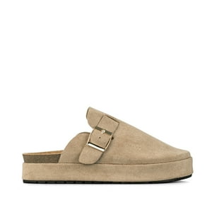 Zueco Vintage Confort Con Hebilla Mujer Weide Qiu359