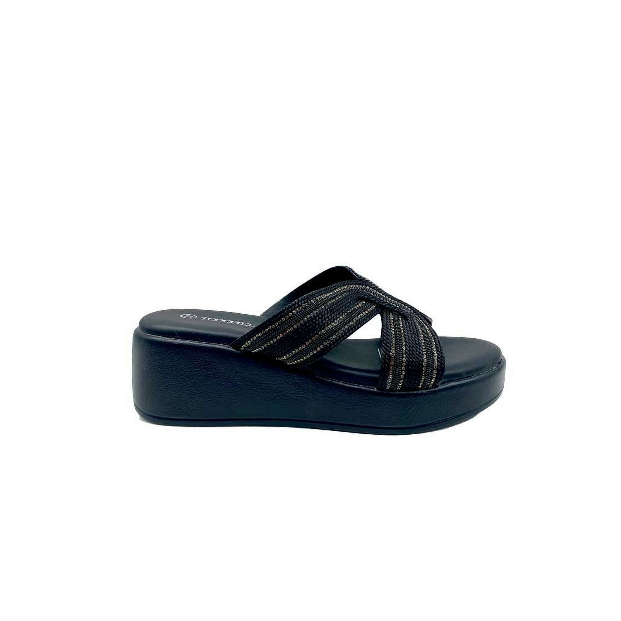 Todopiel - Sandalia Mujer Negro Zb026