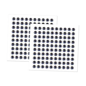 Ioensy - 200 Uds Simulación Ojos De Señuelo Pesca Atado Señuelos Cebos De Pesca Ojos