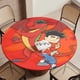 thumbnail image 5 of Jake Long El Dragón Occidental theme Fitted Round Tablecloths Elastic Edged Table Covers Waterproof Table Cloth For Kitchen Holiday Party Tables Decor 120cm, 5 of 6