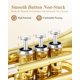 thumbnail image 3 of Trompeta Pocket Eastar ETR-330 Bb Acabado dorado – Kit completo, 3 of 6