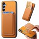 thumbnail image 1 of Funda de Cuero Magnética con Tarjetero para Samsung Galaxy A16 Cubierta Delgada Amarillo, 1 of 5