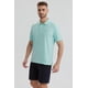 thumbnail image 2 of Polera Hombre Pique Básica Lisa Verde Claro - lll, 2 of 4