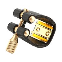 Magideal - Cierre De Ligadura Para Saxofón Alto, Cierre De Ligadura Para Saxofón Alto, Cierre De Ligadura Ajustable De Piel Sintética Para Tenor Estilo B