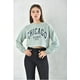 thumbnail image 1 of Poleron Crop Mujer Verde Talla M, 1 of 3