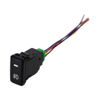 Ioensy - Los Accesorios Del Interruptor Del Empuje De La Luz Antiniebla Para Toyota Instalan Fácilmente Pequeño Durable