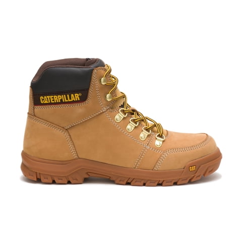 Bota De Trabajo Caterpillar Outline Para Hombre Honey Reset, Talla 40
