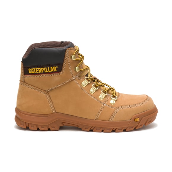 Bota de trabajo Caterpillar Outline para hombre Honey Reset, talla 13 US