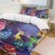 thumbnail image 3 of 3 Piece Bedding SetInside Out Comforter Set for Kids Boys Teen Tween 3D Lightweight Microfiber Bedding Sets, 3 of 5