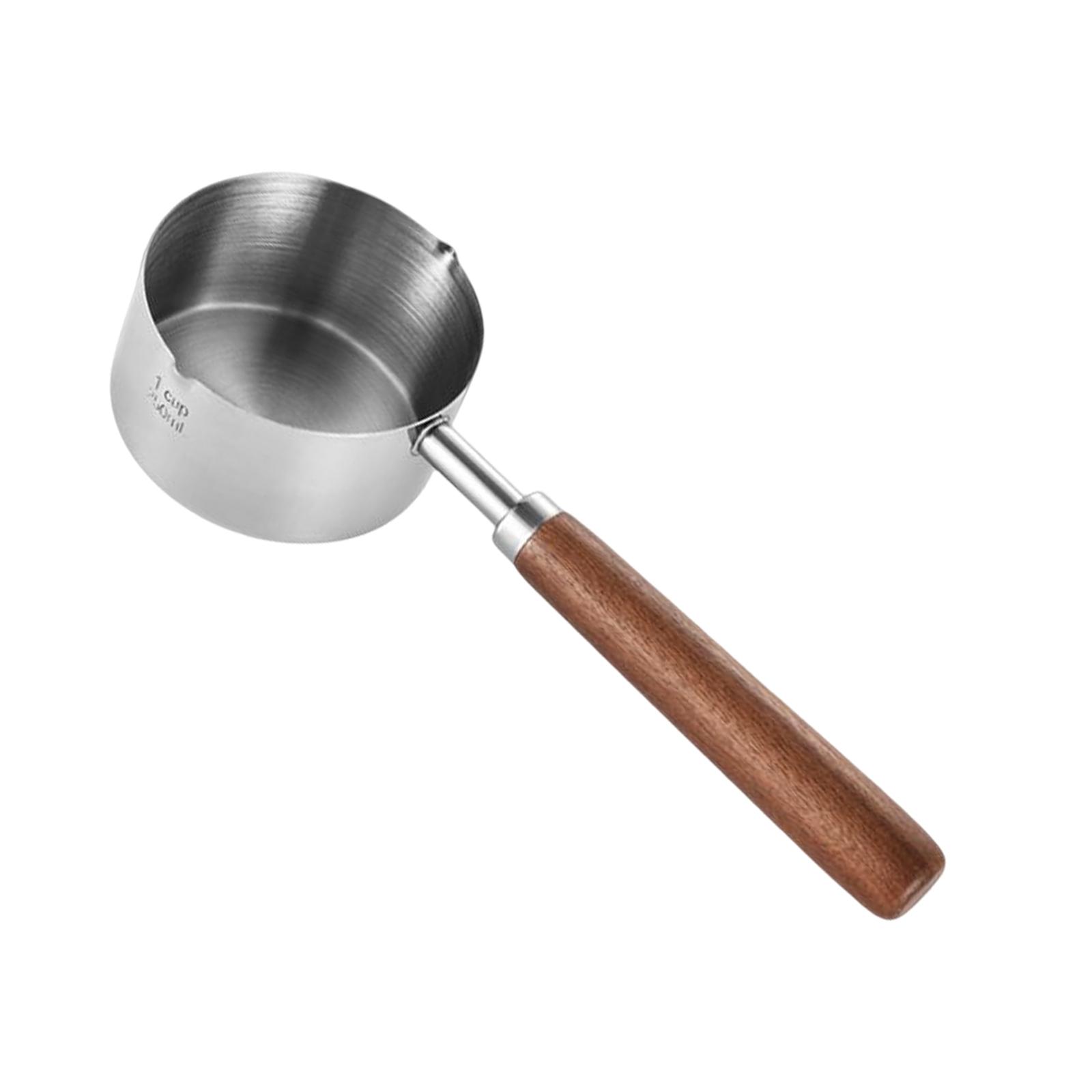 Magideal - Olla Pequeña Para Sopa, Tazas Boquillas Para Verter, Utensilios De Cocina Pequeños, Calentador De Leche Y Café, Minicacerola Para Hacer