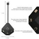 thumbnail image 4 of Adaptador de teclado y ratón USB con indicador LED Convertidor Plug and Play Compatible con PlayStation 4/3 Xbox One/360 Switch Lite-Negro, 4 of 7