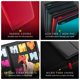 thumbnail image 5 of Archivador para cartas Trading Card Binder Vault X Zip 9 bolsillos para 360 cartas, rojo, 5 of 7
