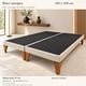 thumbnail image 4 of Base de cama King Kumara en lino beige, 180x200 cm, sin colchón, 4 of 5