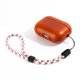 thumbnail image 2 of Funda de cuero RIXENY para AirPods Pro 3 (32,6 g) con cordón, 2 of 7