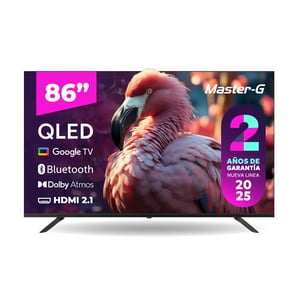 Master-G - Smart Tv Qled 86"" Google Tv 4K Bluetooth