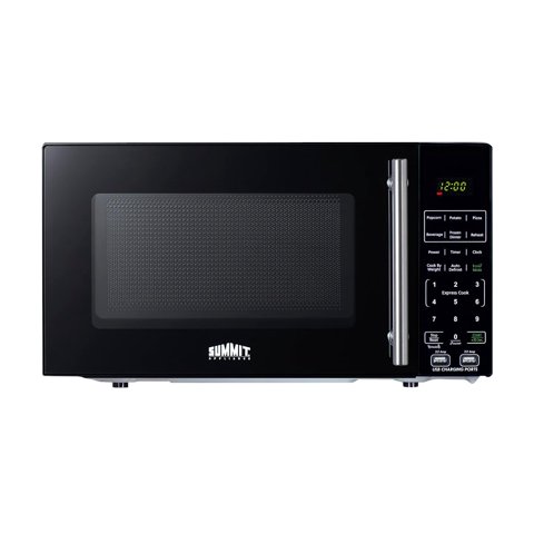 Summit Appliance - Microondas Summit Sm903Bsa1 0.7 Pies Cúbicos Compacto Con Usb Negro