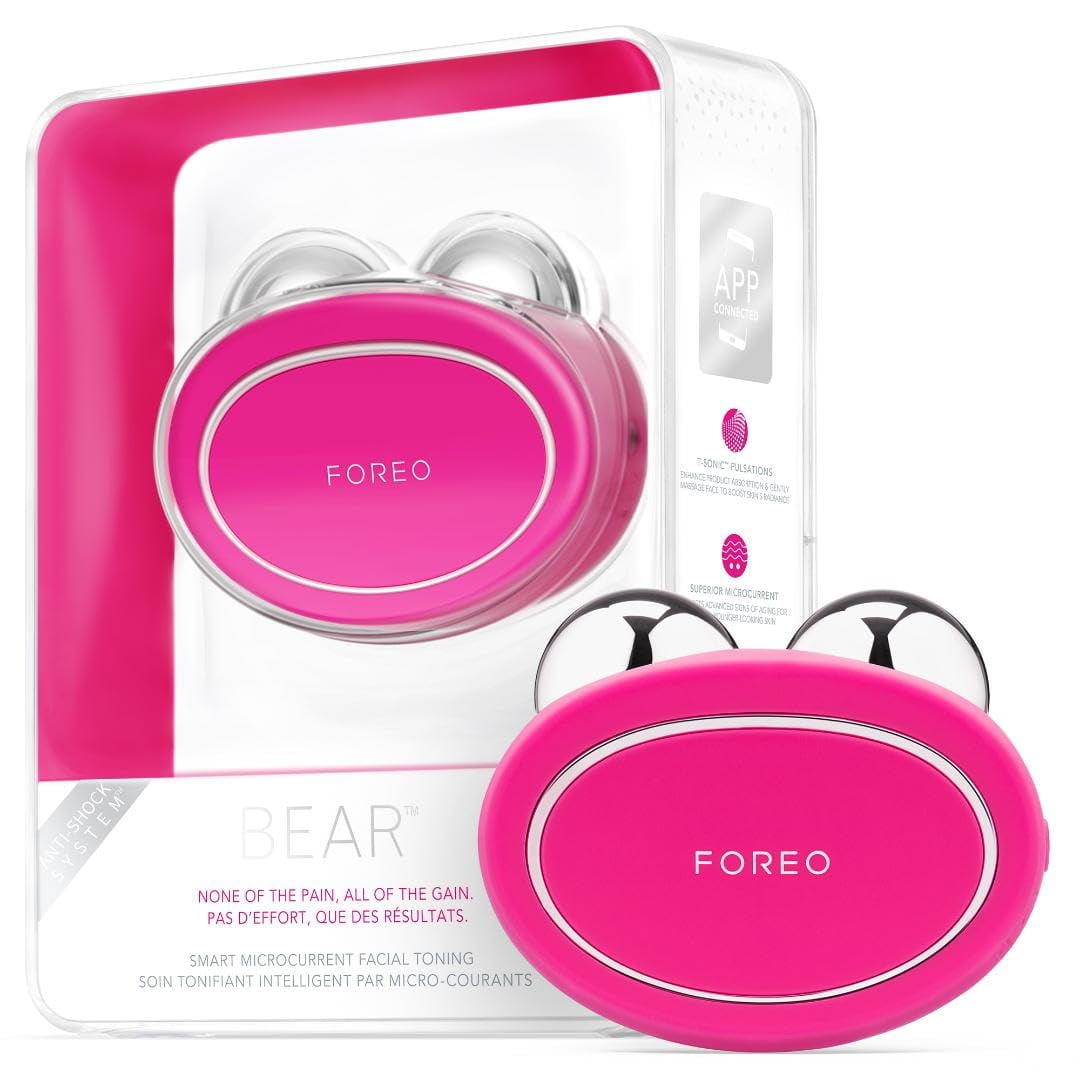 Dispositivo Facial Foreo Bear Microcurrent Face Sculpting Fucsia