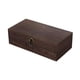 thumbnail image 4 of Caja de Almacenamiento de Madera con Tapa con Bisagras Y Cierre Frontal, Caja de Recuerdos Pequeña, Cajas de Regalo de Madera Rústica para Joyería, de Estilo C, 4 of 5