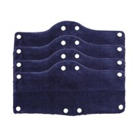 Magideal - 4 Piezas De Repuesto De Banda Sudor De Casco Duro, De Banda Sudor, Accesorios De Banda Sudor De Seguridad , Azul Azul Oscuro