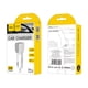 thumbnail image 2 of Cargador para Auto Hoco Z23 Dual USB Blanco, 2 of 3