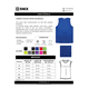 thumbnail image 2 of Camiseta Dry Fit Sin Mangas Cuello Polo Azul Marino Talla L, 2 of 3