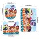 thumbnail image 3 of Juego de Alfombras de Baño Desmarcar Terciopelo Coral 3 Piezas, 3 of 6