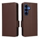 thumbnail image 1 of Funda Cartera para Samsung Galaxy S26 Tapa Flip con Ranuras y Soporte Marrón, 1 of 5