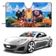 thumbnail image 1 of Lilo y Stitch Parasol para Parabrisas Delantero Protector Plegable, Visera Solar para Auto Bloquea Rayos UV Mantiene tu Vehículo Fresco140cm*76cm, 1 of 6