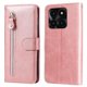 thumbnail image 5 of Funda con Cremallera para Honor X6A, Carcasa Cartera de Cuero PU con Soporte y Tarjetero, 5 of 6