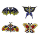 thumbnail image 1 of Set De 4 Pines Disney Villain Butterfly Themed Collection, 1 of 5