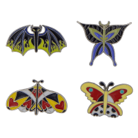 Set De 4 Pines Disney Villain Butterfly Themed Collection