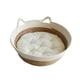 thumbnail image 4 of Cesta Tejida Para Cama De Gato, Paja Portátil Transpirable, Redonda, Casa Para Mascotas De Invierno Y Verano, Mediana, 4 of 5