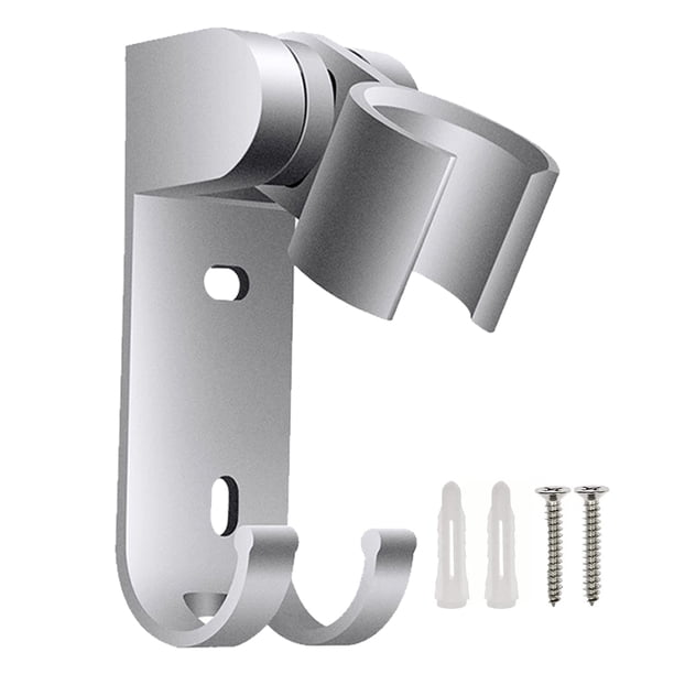 Soporte de ducha de mano ajustable de acero inoxidable para montaje en pared