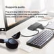thumbnail image 5 of Hub USB-C a USB-C de 4 puertos Belkin Connect 100W PD negro, 5 of 6