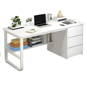 Pitaya - Escritorio Para Homeoffice Con Cajonera 120X50X74Cm Color Blanco