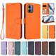 thumbnail image 3 of Motorola MOTO G Play 2025 Funda Billetera con Estampado de Gato, Naranja, 3 of 6