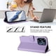 thumbnail image 4 of Funda Volteable tipo Billetera con Correa para Infinix Hot 30 4G, Lila Claro, 4 of 6