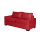 thumbnail image 2 of Sofa Livorno 2 C Cuero Kentucky Rojo, 2 of 7